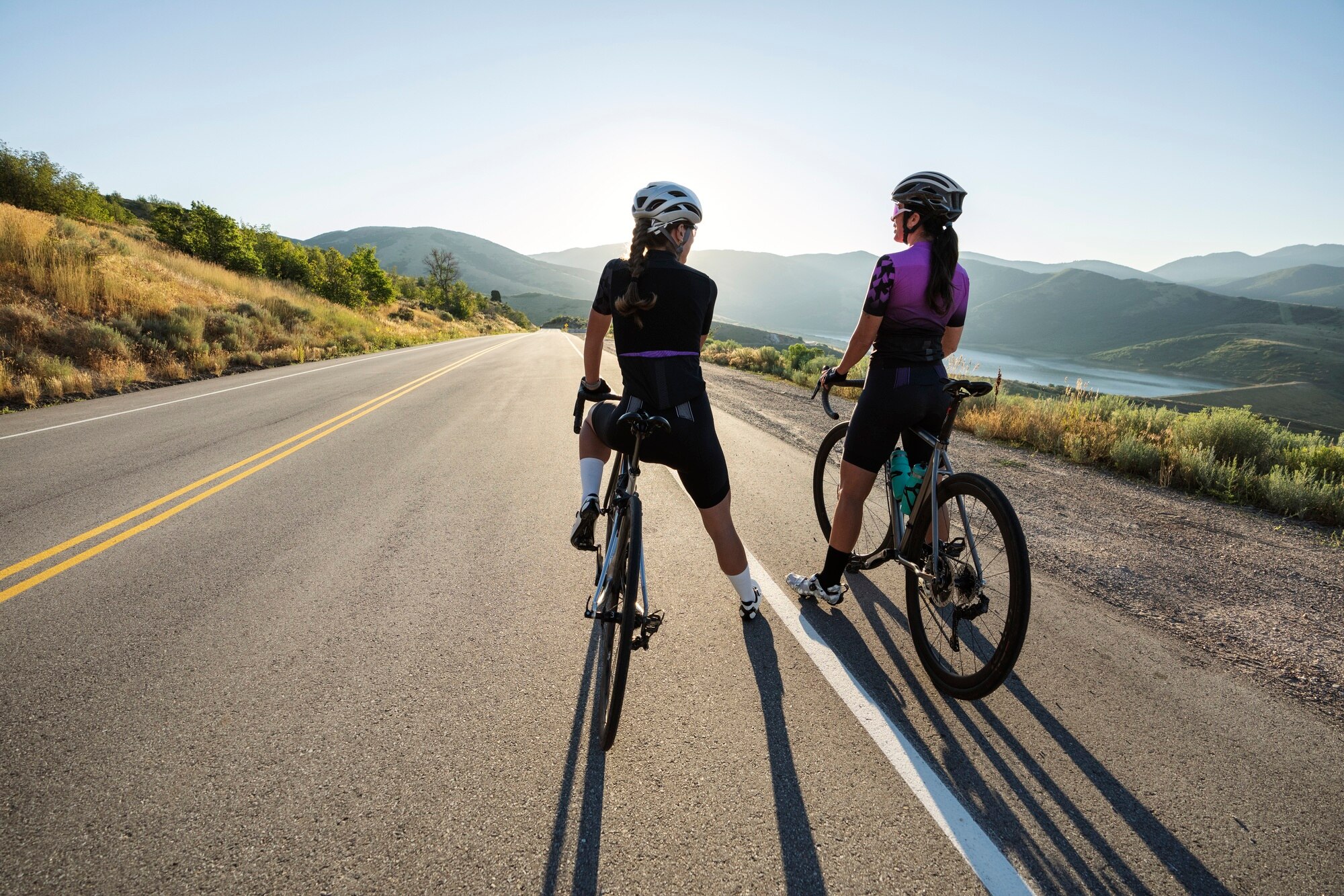 Ciclistas en ruta